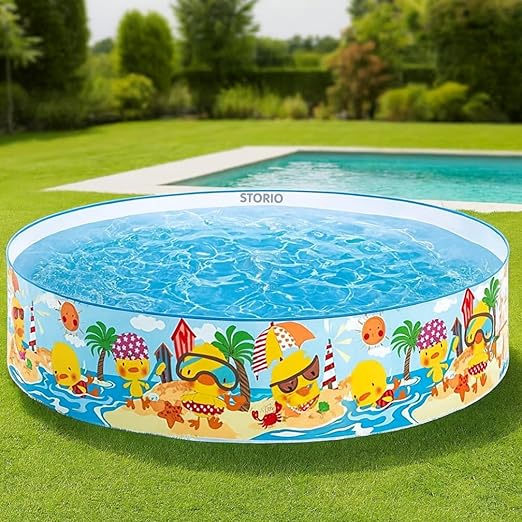 5ft Inflatable Kids Splash Pool – Outdoor Fun for Summer