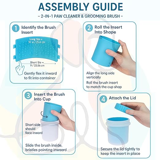 Pet Silicone Paw Cleaner Cup – Gentle & Easy Paw Wash