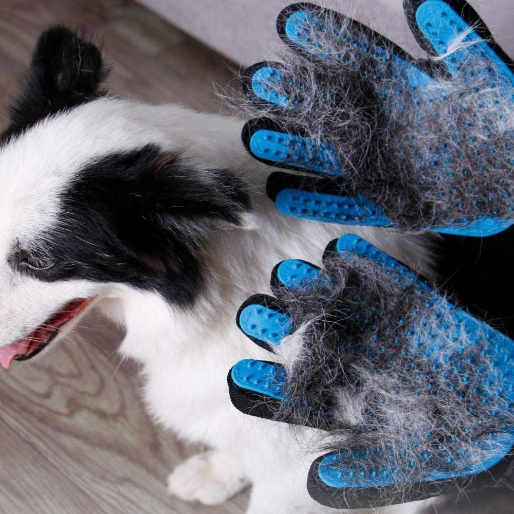 Pet Grooming Glove – Deshedding & Bath Massage Tool