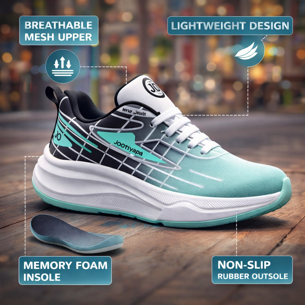 EliteWear Urban Glide Sneakers – Lightweight Comfort & Street Style