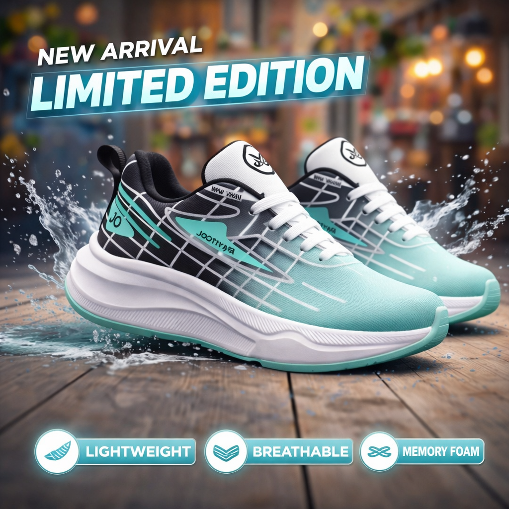 EliteWear Urban Glide Sneakers – Lightweight Comfort & Street Style